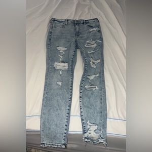 American Eagle ripped jeans